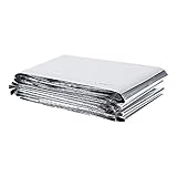 2本 210cmx120cm 植物反射性マイラーフィルム、植物屋内庭温室箔シートをカバーする、ガーデンアクセサリーシルバー、効果的な植物の成長を高める