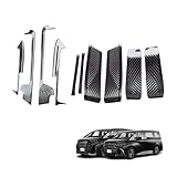 TARCELL アルファード 40系 ヴェルファイア 40系 対応 サイドスカッフプレート サイドステップガード キッキングプレート キズ防止 ステンレス製 車種専用設計 アルファード 40系 アクセサリー カスタムパーツ「上部用・4P・ブラック」