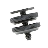 Hommy プロ　1/4 "　マウントアダプタ　三脚ネジフラッシュホットシューに適用