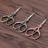 Vintage Stainless Steel Scissors Cutters Cutting Leather Embroidery Sewing Tool