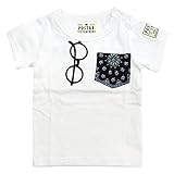 (ポスター) POSTAR ペイズリーポケットTEE　ホワイト　130cm
