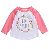 ベビー　子供服　綿　長袖　Ｔシャツ　超可愛い　花柄　英語文字　プリント　キッズ　女の子　tシャツ　赤ちゃん服　柔らかい　パジャマ　カジュアル　普段着　秋冬 (ピンク, 110)