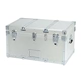 【コンテナ M型 掛け金付 KＭ-1】アルミトランク/ジュラルミンケース 受注生産品