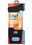 One Pair Mens Heat Holder Ultimate Thermal Socks Black UK Size 6-11 by Heat Holders