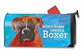 MailWrapsボクサー犬磁気メールボックスカバー
