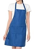 RONDE エプロン ネイビー 男女兼用 シンプル 男性用 女性用 カフェ シンプル メンズ レディース