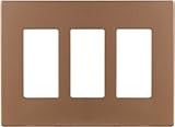 クーパー配線デバイスpjs263 a Decorator Screwless Wallplate、3-gang PJS263BB-SP-L 1
