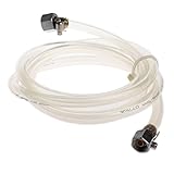 B Blesiya 配管　 直径10mm 　長さ2ｍ　高性能　チューブ　パイプ　真空ホース　シリコン　全２色　 - クリア