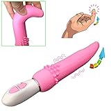 Wunes(TM) 正確に7" 女性のための10の速度マジックパワフルな女性の個人的なマッサージマッサージ、リップクリトリス刺激、