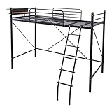 山善(YAMAZEN) 宮付き ロフトベッド/ベッド下140 HML2-1021(DBR) ダークブラウン