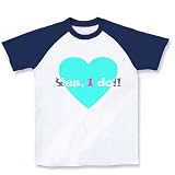 (クラブティー) ClubT Yes,I Do ラグランTシャツ(ホワイト×ネイビー) M ホワイト×ネイビー