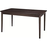インテリア 家具 便利 おしゃれ ダイニングテーブル 【モタ】 長方形 木製 HOT-333BR ブラウン