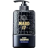 MARO17(マーロ17) ブラックプラス シャンプー [ハリコシのある黒髪へ] ジェントルミントの香り MARO17 マーロ17 350ml メンズ リキッド・液体 350ミリリットル (x 1)