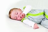 Baby Deedee Sleep Nest Lite Baby Sleeping Bag, Heather Gray Lime, Small (0-6 Months) by baby deedee 