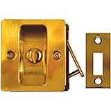 National Hardware V1951 Pocket Door Latch in Solid Brass [並行輸入品]