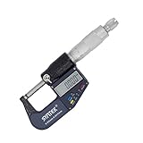 Homyl 電子デジタル　高品質　測定ツール　マイクロメーター　液晶　0.001mm / 0.00005 インチ分解能　読みやすい　キャリパー　