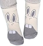 Plus Nao(プラスナオ) 子供用 赤ちゃん用 靴下 ソックス ショートソックス アニマルデザイン コットン 女の子 男の子 下着 くつ下 ベビー S R