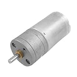 uxcell DC減速機モーターギヤード DC 6V 金属 電子部品 ギアキット 1個入り