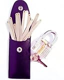 錠前屋用のレザーバッグもセットされています (15セット)