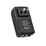 PoEハブ ギガビット PoE (US) インジェクター アダプター 米国仕様 48V/0.5A IEEE 802.3af/パッシブ PoE+ 10/100/1000Mbps/1G/2G 最大100M距離 ネットワーク アダプター プラグ アンド プレイ