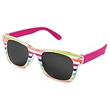 カーターズ Carter's ベビー サングラス UPF50+ 紫外線カット Striped Wayfarer-Style Sunglasses 0-24M (55-86cm) [並行輸入品]