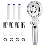 シャワーヘッド 高水圧 【2024新登場・80%節水】 マイクロナノバブル 節水 塩素除去 ウルトラファインバブル 節水シャワーヘッド 高洗