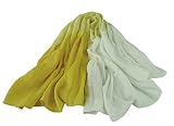 Zack & Tara Signature Swaddle - Ooh La La Ombre in White & Yellow by Zack & Tara