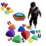 バランスストーン 子供用 平均台 11個セット アクティブプレースポット 手足左右各3組 飛び石 バランス感覚と運動能力がアップ