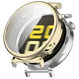 For HUAWEI WATCH GT 5 41mm ケース HUAWEI WATCH GT5 41mm 1.32型 全面保護ケース 【Kibnco】 メッキ仕上げ TPU ソフト 超軽量 耐衝撃 全面傷防止 カバー (ゴールド)