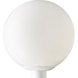 Progress Lighting P5426-60 Complete Post Lantern White Shatter-Resistant Acrylic Globe White Fitter,