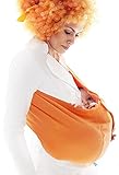 Wallaboo Baby sling Connection, Easy Adjustable and Ergonomic, Newborn and Up, Sun Orange by Wallabo