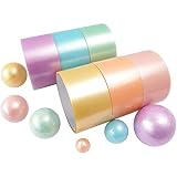 mugyu ちゃんと作れる神テープ テープボール 太い 4.8cm 長さ20m セット ボールテープ 大容量 スティッキーボール スクイーズ おもちゃ ストレス解消グッズ 6色セット (20m)