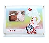 出産祝い 名入れ エコー フォトフレーム ベビーギフト メモリアルフレーム 出産記念 クール