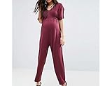 (エイソス) ASOS Maternity Belted Jumpsuit with Kimono Sleeve きものスリーブ付きマタニティベルト付きジャンプスーツ (並行輸入品) uniroman