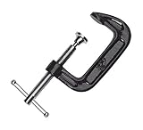 TEKTON 4011 2-Inch Malleable Iron C-Clamp, 2-Inch Jaw Opening, 1-1/8-Inch Throat Depth [並行輸入品]