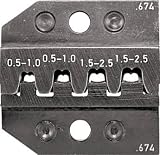 [7665431]ＲＥＮＮＳＴＥＩＧ　圧着ダイス　６２４－６７４　ソケットコンタクト　０．５－２． 62467430