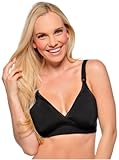 Melinda GスムーズにDivine授乳ブラ – black-fab 。Curvy Small
