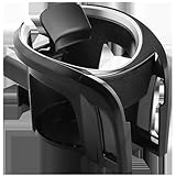 トヨタ アルファード ヴェルファイア 30系 前期/後期(2015年～現行)専用 車用ドリンクホルダー 2in1 多機能 カップホルダー 車用スマホホルダー エアコン吹き出し口対応 収納ボックス 便利な車載飲料ホルダー(シルバー)