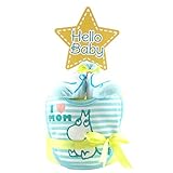 おむつケーキ ムーミン 1段 リトルミイ スナフキン 出産祝い ベビーギフト moomin6_7_8