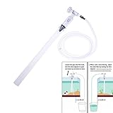 RaiFu ウォーター　ポンプ　ユニット　水槽　魚タンク　水　ポンプ　ユニット　サイホン　デザイン　砂利　クリーナー　汚水　フィルター　水　交換　　透明　カラー