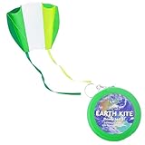 ラングスジャパン(RANGS) グッドデザイン賞 グッド・トイ賞 受賞 アースカイト ライトグリーン 手の平サイズに収納可 凧あげ