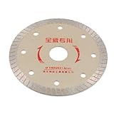 uxcell ダイヤモンドブレード　ダイヤモンドカッター　ウェーブタイプ　ダイヤモンドディスク　ストーンセラミック切削　切断作業　石材用　替刃　円状