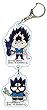 幽☆遊☆白書 × バッドばつ丸 飛影 (邪王炎殺黒龍波)× ばつ丸 2連キーホルダー