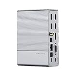 Hyper USB-C ハブ ドッキングステーション HyperDrive Gen2 18in1 ポート4K 60Hz HDMI / 100W PD 電源供給/有線LAN対応 イーサネット/MicroSD/SDカードリーダー/マイク対応 3.5mmイヤホンジャック MacBook 対応 USB TypeC HP-HD-G218 正規品