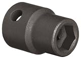 Martin 2612 3/8 Type I Opening 3/8 Power Impact Square Drive Socket 6 Points Standard 1-1/16 Overall