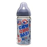 チュチュベビー ママカワ 広口PPSU製哺乳びん 240ml ボーイ