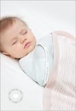 Bubbaroo Blankie (Delicate Pink & White Stripe) by Bubbaroo