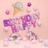 誕生日 飾り付け バルーン 女の子 バースデー 可愛い 飾りセット 風船 華やか かざりつけ 星 ポンプ付き 1歳 彼女 お祝い