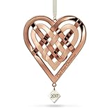 ホールマーク記念品2017 Our最初クリスマスハートメタルDatedクリスマスオーナメント