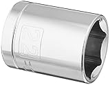 Powerbuilt 940099 1/2 Dr. 6 Pt. Metric Standard Socket, 22mm by Powerbuilt